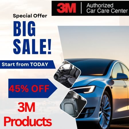 Blue and White Modern Car Sale Instagram Post