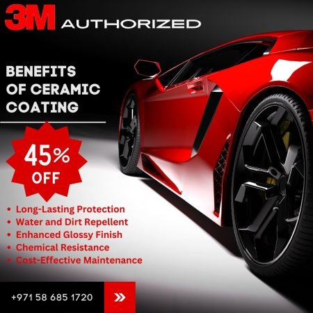 Red Benefits Car Coating Instagram Post